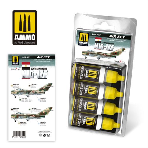 AMMO - MIG-17F Egyptian Air Force Set