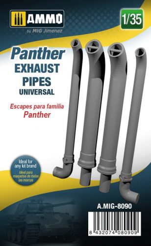 AMMO by MIG Jimenez - 1/35 Panther exhausts pipes universal