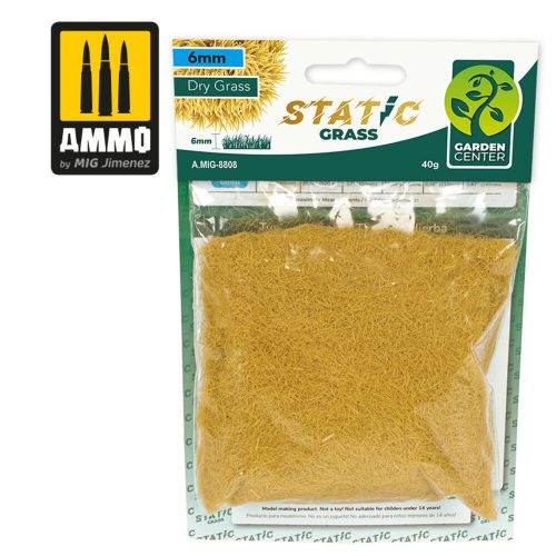 AMMO - Static Grass - Dry Grass - 6mm