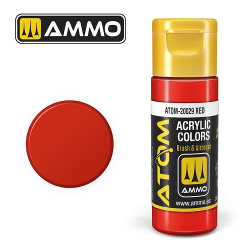 AMMO - ATOM COLOR Scarlet Red