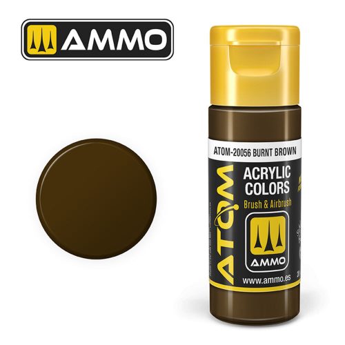 AMMO - ATOM COLOR Burnt Brown