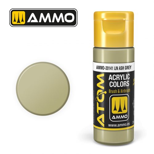 AMMO by MIG Jimenez - ATOM COLOR IJN Ash Grey