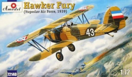 Amodel - Hawker Fury Yugoslavian AF fighter