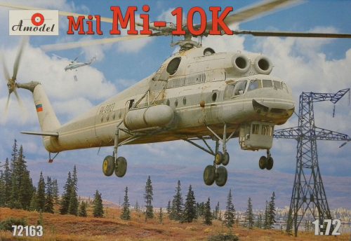 Amodel - Mil Mi-10K Soviet 'Flying Crane' heli