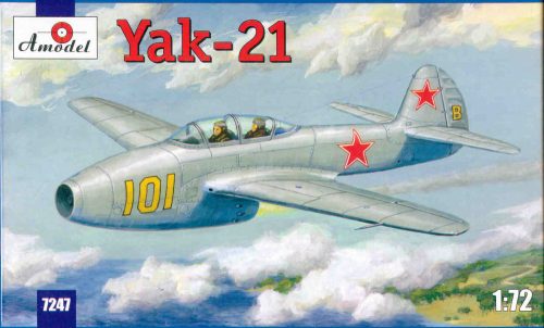 Yakovlev Yak-21 Soviet jet fighter