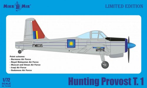 Micro Mir  AMP - Hunting Provost T.1 (Burmese Air Force, Royal Malaysian Air Force, Iraqi Air Force)