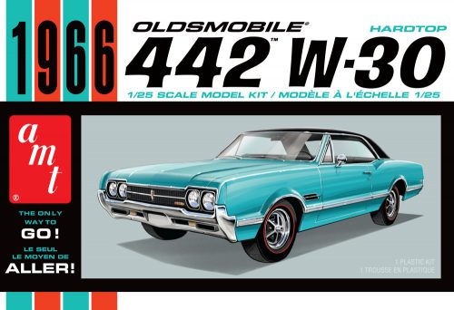 AMT - 1:25 1966 Olds 442 Hardtop