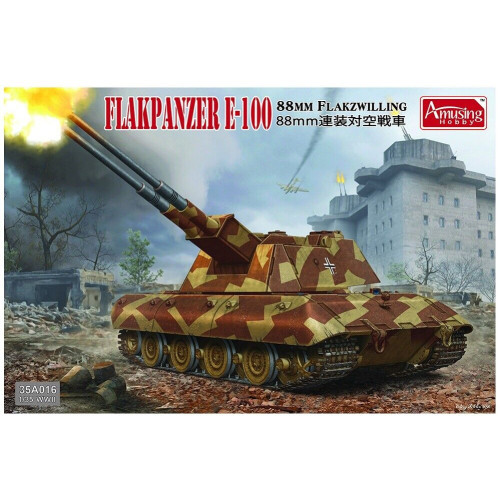 Amusing Hobby - 1:35 8.8Cm Flakzwilling Flakpanzer E-100