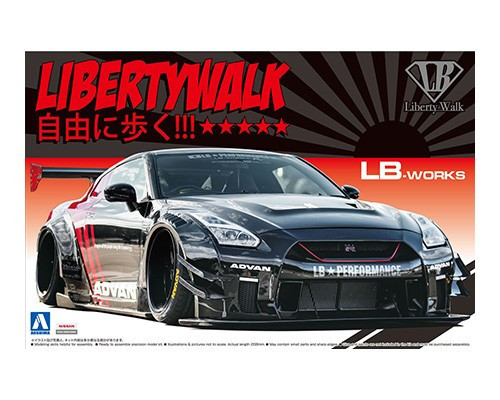 Aoshima - LbWorks R35 Gt-R Type 2 Version2