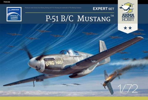 Arma Hobby - North-American P-51 B / C Mustang Expert Set