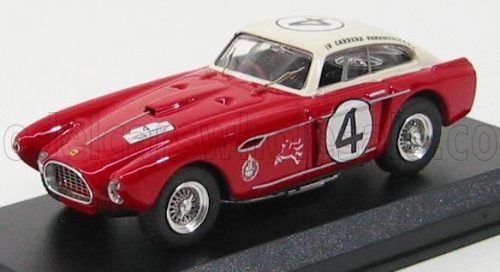 Art-Model - FERRARI 340 MEXICO ch.0222 VIGNALE COUPE N 4 CARRERA PANAMERICANA 1953 P.HILL - R.GINTHER RED WHITE