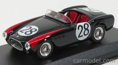 Art-Model - Ferrari 225S N 28 Gp Portogallo 1953 Valentim Black Red