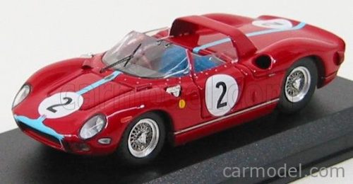 Art-Model - Ferrari 330P N 2 Winner Paris 1964 Hill - Bonnier Red