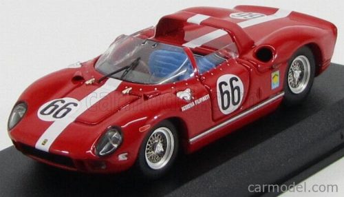 Art-Model - Ferrari 365P Spider N 66 1000Km Monza 1965 Muller - Spychiger Red