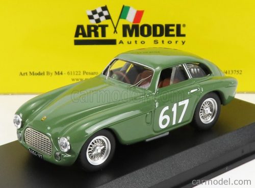 Art-Model - Ferrari 212 Export Touring Berlinetta N 617 Mille Miglia 1953 Gerini - Donazzolo Green