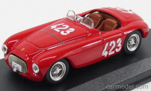 Art-Model - Ferrari 166Mm Barchetta Spider Ch.0034 N 423 Winner Giro Di Sicilia 1952 Marzotto - Marini Red