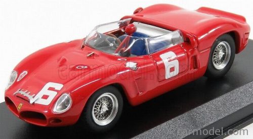 Art-Model - Ferrari 246Sp Dino Spider N 6 (Chassis N 0022M) Winner Guards Trophy Brands Hatch 1962 M.Parkes Red