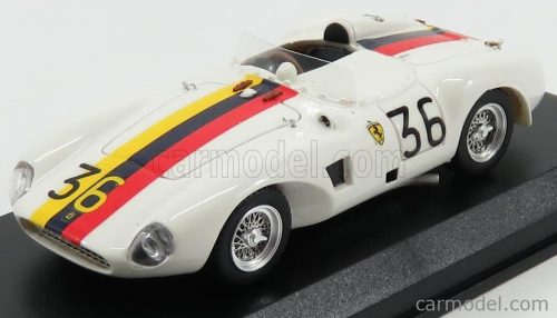 Art-Model - Ferrari 625Lm Spider Ch.0637 N 36 Venezuela Gp 1956 P.Drogo White