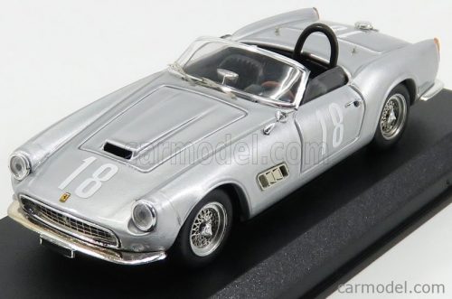 Art-Model - Ferrari 250 California Lwb Spider America Ch.1451 N 18 Winner Nassau Memorial Trophy Race 1959 B.Grossman Silver