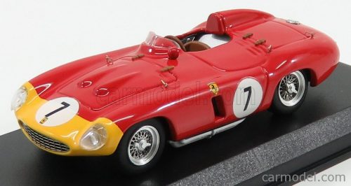 Art-Model - Ferrari 857S Ch.0578 N 7 5Th 1000Km Paris-Monthlery 1956 De Pordago - Hill Red