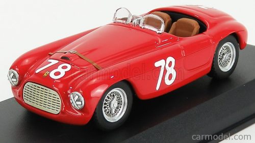 Art-Model - Ferrari 166Mm Barchetta Ch.0034 N 78 2Nd Coppa D'Oro Di Sicilia 1951 P.Marzotto Red