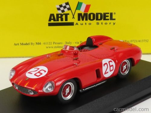 Art-Model - Ferrari 750 Monza Spider 3.0L Ch.0496M N 26 12H Sebring 1955 A.De Portago - U.Maglioli Red