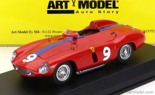 Art-Model - Ferrari 750 Monza Spider N 9 Winner Agadir Marocco Gp 1955 Mike Sparken Red