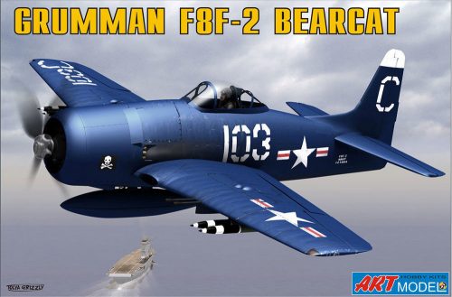 Art Model - Grumman F8F-2 BEARCAT USAF carrier