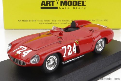 Art-Model - Ferrari 750 Monza Spider N 724 Mille Miglia 1955 Sergio Sighinolfi Red