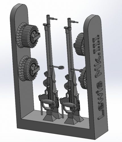 Art Scale - 1/32 Lewis Mk.III - 2 pc.