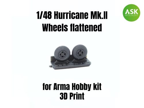 Art Scale - 1/48 Hurricane Mk.II - Wheels