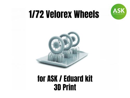 Art Scale - 1/72 Velorex - Wheels 3D print