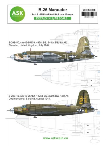 Art Scale - 1/48 B-26B Marauder part 1 - Over Europe: Wine, Women and Songs and Hard To Get