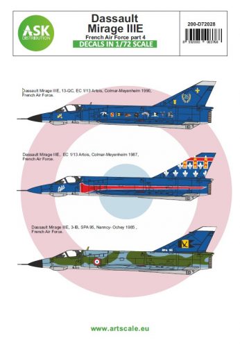 Art Scale - 1/72 Mirage IIIE French Air Force part 4