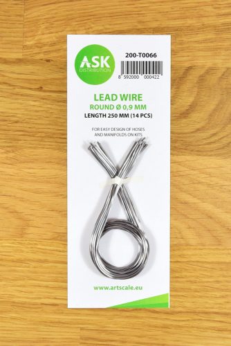 Art Scale - Lead Wire - Round Ø 0,9 mm x 250 mm (14 pcs)