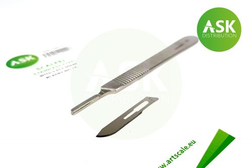 Art Scale - Scalpel stainless steel with 3pcs spare blades no.10