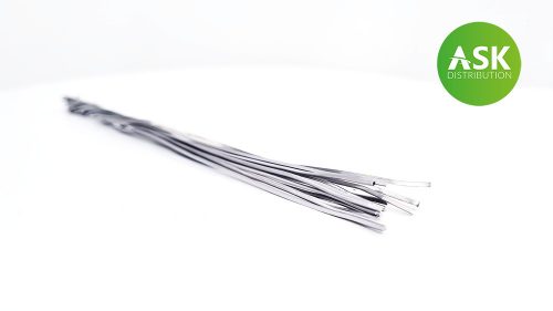 Art Scale - Lead Wire - Halfround  1,0 x 0,7 x 140 mm (cca. 14 pcs)