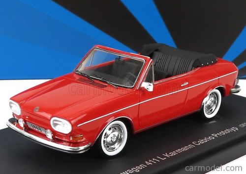 Avenue43 - Volkswagen 411L Karmann Cabriolet Open Germany 1968 Red