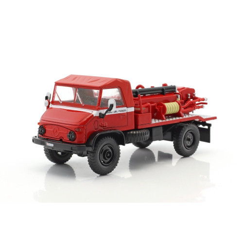 Atlas - 1:43 Unimog 404 Firetruck Italy, Red