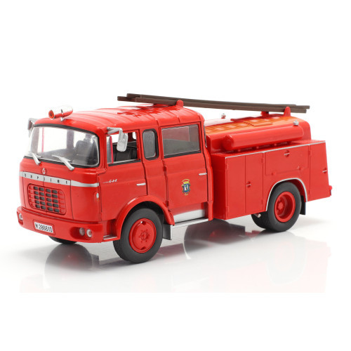 Atlas - 1:43 Berliet Gak 17 Ftp Fire Engine, 1960, Red