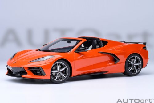 Autoart - 1:18 Chevrolet Corvette C8 Stingray Z51 (sebring orange) 2020 (composite model/full openings, 4 openings) – AUTOart