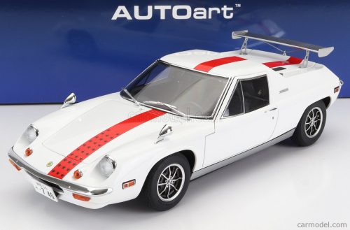 Autoart - Lotus Europa Special 1975 - The Circuit Wolf - (Hero) Yuya Fubuki - Manga Movie White Red