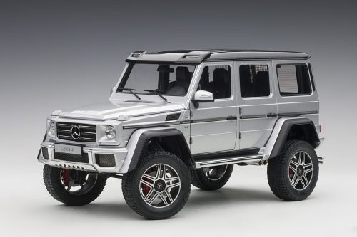 Autoart - 1:18 Mercedes-Benz G 500 4x4-2 2016 (silver) (composite model/full openings) – AUTOART