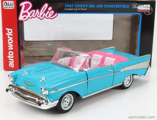 Autoworld - Chevrolet Bel Air Cabriolet Open 1957 Aqua Blue