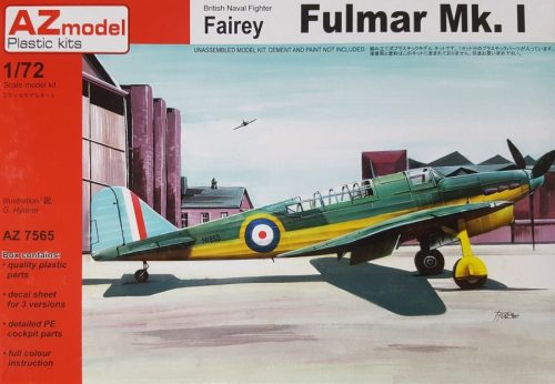 AZ Model - 1/72 Fairey Fulmar Mk. I (ex Vista), PUR, etch