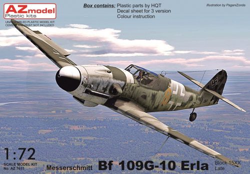 AZ Model - 1/72 Bf 109G-10 Erla late, block 15XX