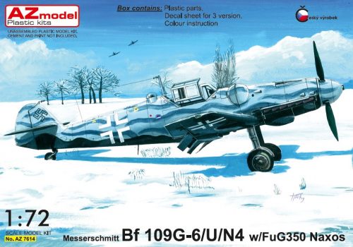 AZ Model - 1/72 Bf 109G-6/U/N4 w/FuG350 Naxos