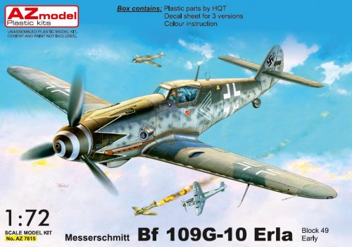 AZ Model - 1/72 Bf 109G-10 Erla early, block49XX