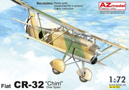 AZ Model - 1/72 Fiat CR-32 „Chirri“ over Spain