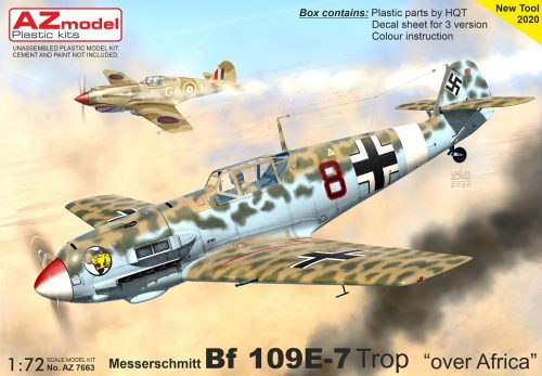 AZ Model - 1/72 Bf 109E-7 „Over Africa“